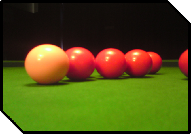 Snooker Balls on Table